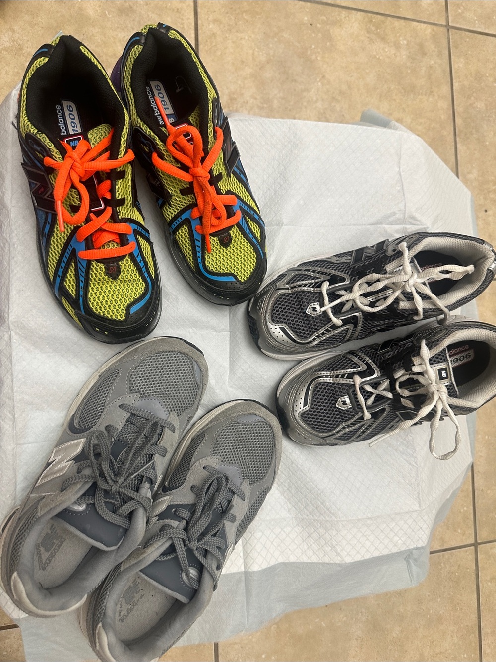 New Balance Kids Sneakers (3 pair)